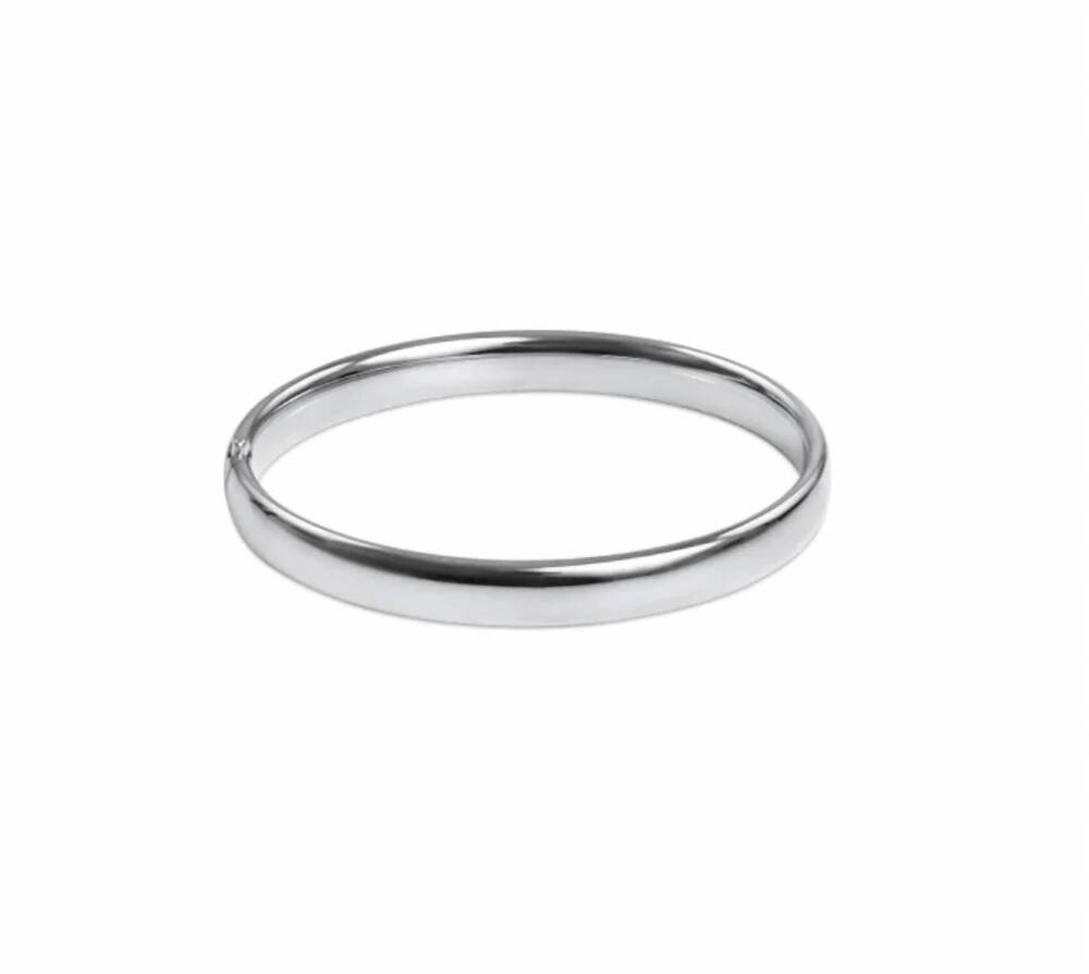 NEW ENEWTON women's cherish medium sterling bangle in silver